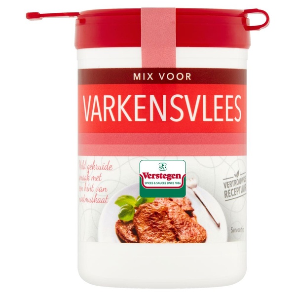 Verstegen kruidenmix varkensvlees voorkant