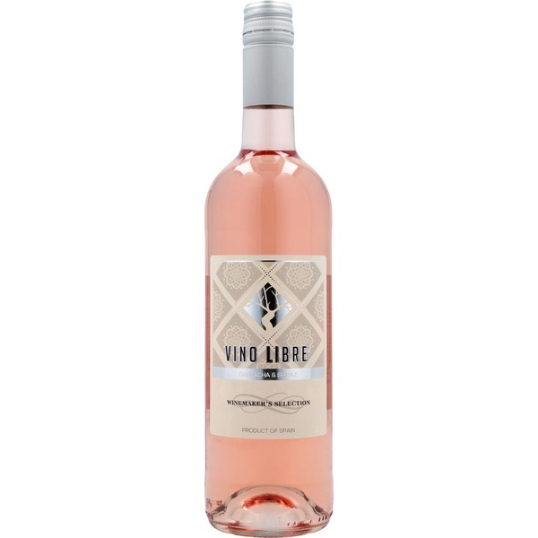 Vino Libre Rosado garnacha shiraz voorkant