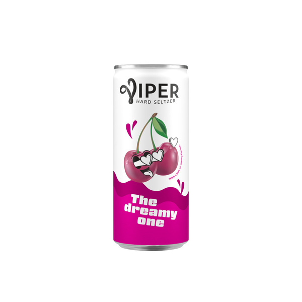 viper Viper Hard Seltzer Cherry voorkant