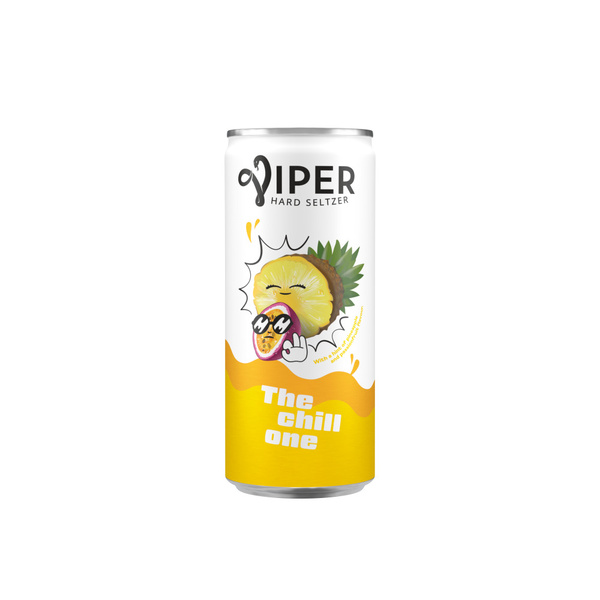 viper Viper Hard Seltzer Tropical voorkant