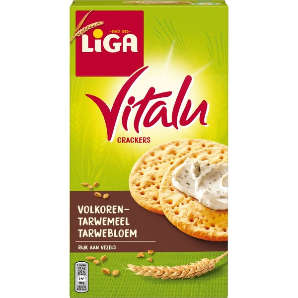 Vitalu Crackers Volkoren voorkant