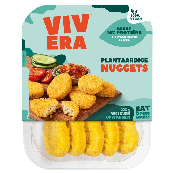Vivera plantaardige nuggets voorkant