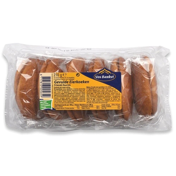 Vos Banket Koek Eierkoeken voorkant