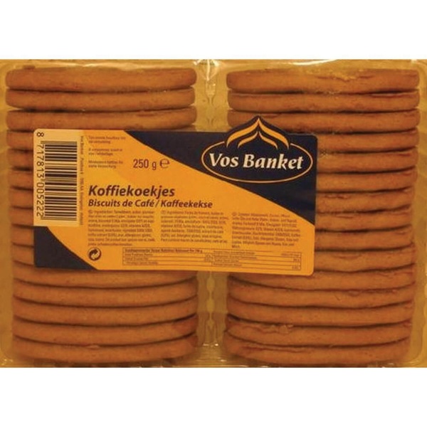 Vos Banket Koek Koffiekoekje voorkant