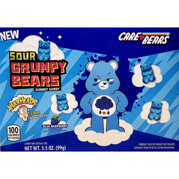 Warheads Snoep Raspberry voorkant