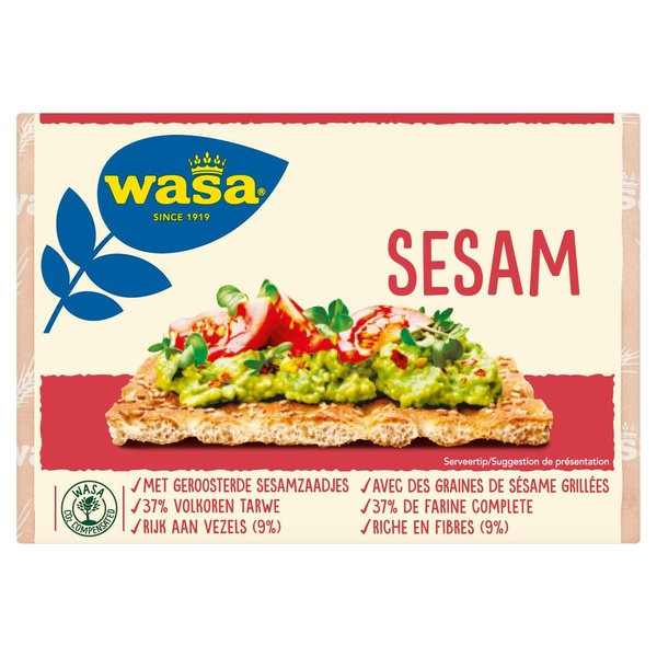 Wasa Knäckebröd Sesam voorkant