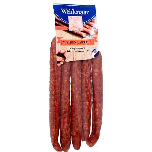 Weidenaar Droge Worst Weidenaartjes voorkant