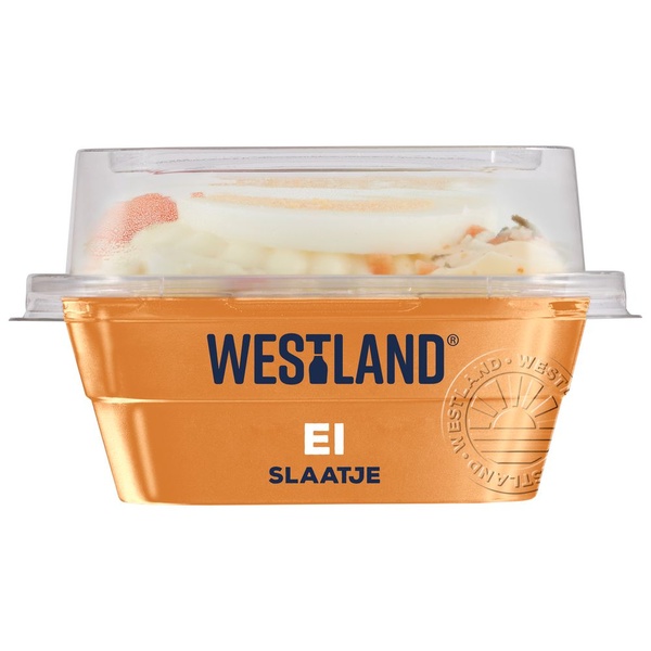 Westland slaatje ei voorkant