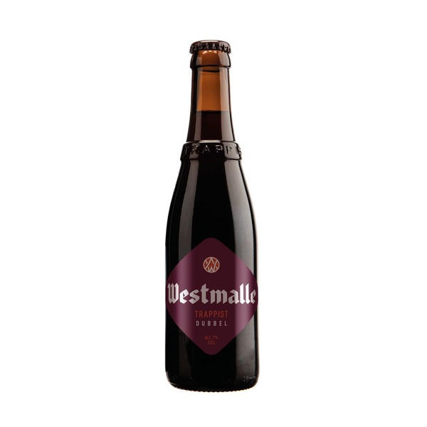 Westmalle bier dubbel voorkant
