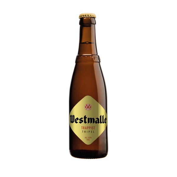 Westmalle bier tripel voorkant
