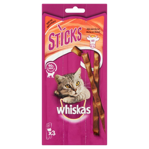Whiskas sticks voorkant