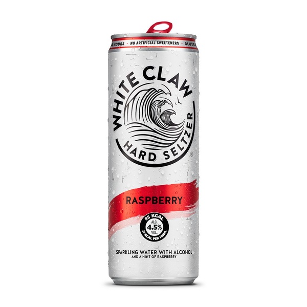 White Claw raspberry voorkant