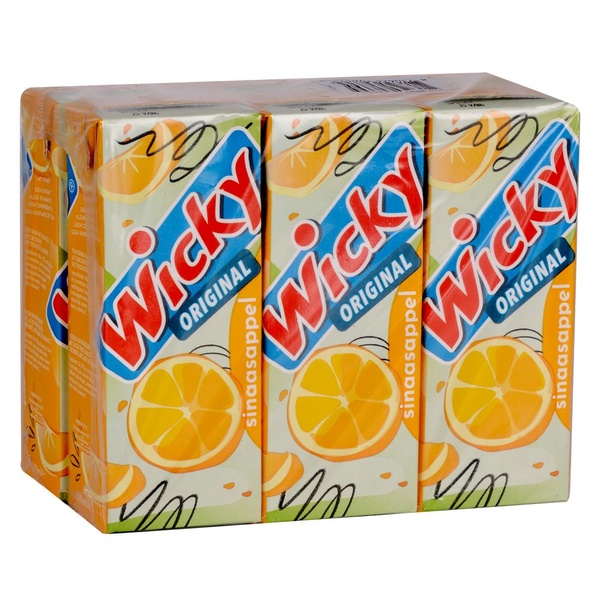 Wicky original sinaasappel voorkant