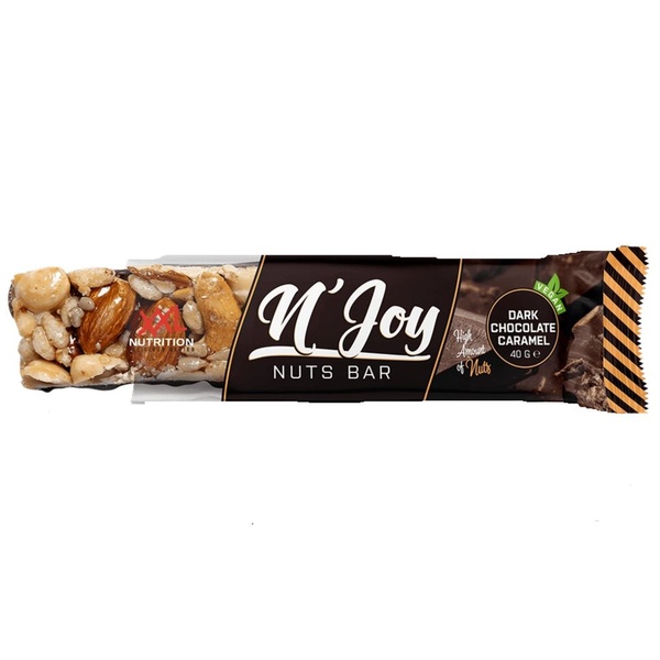 XXL Nutrition n'joy nuts bar voorkant