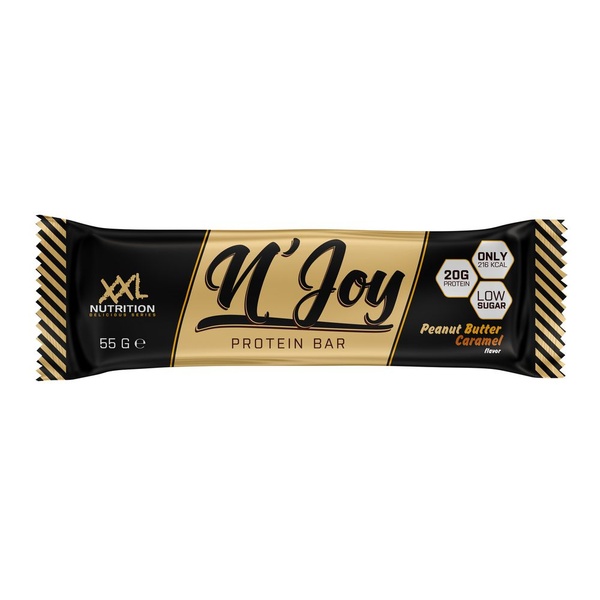XXL Nutrition proteinbar peanut butter caramel voorkant
