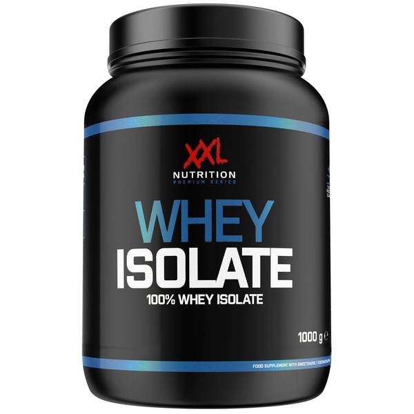 XXL Nutrition whey isolate vanille voorkant