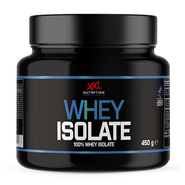 XXL Nutrition whey isolate vanille voorkant