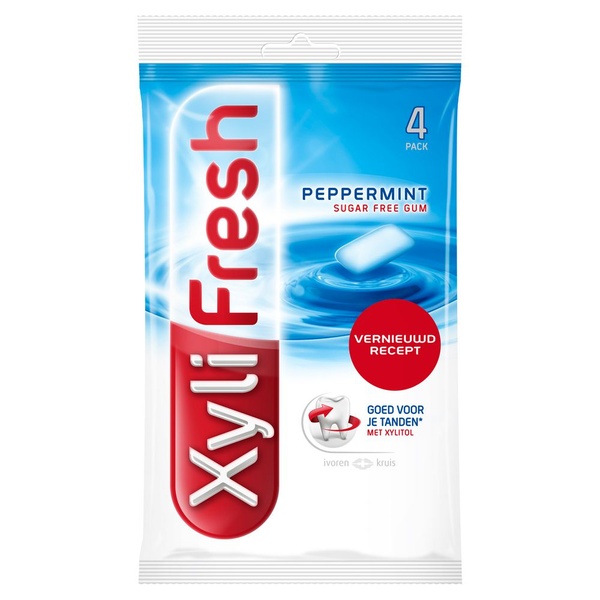 Xylifresh flowpack peppermint voorkant