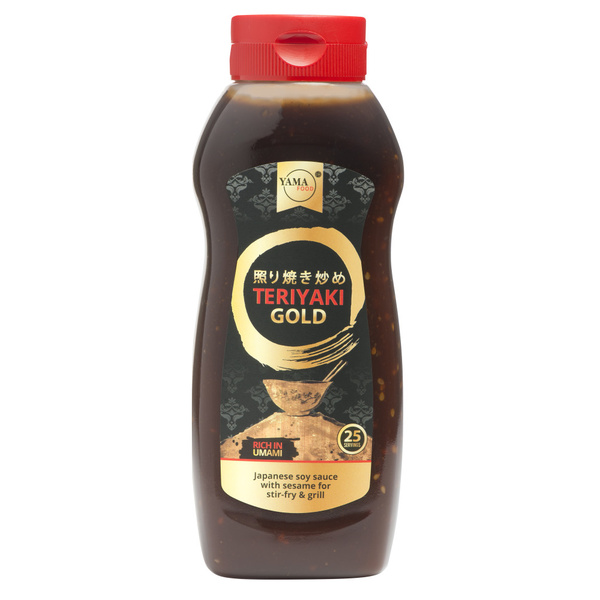 Yama Food Yama Teriyaki Gold Sauce 750 ml voorkant
