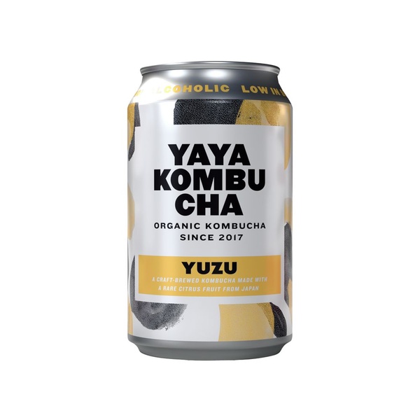Yaya Yuzu special soda kombucha bio voorkant