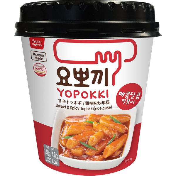 Yopokki Topokki Zoet en pittig voorkant