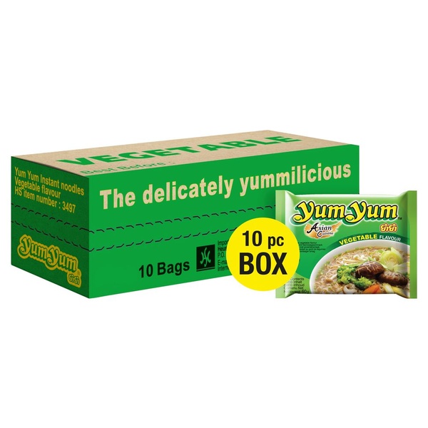 Yum Yum noedels groenten voorkant