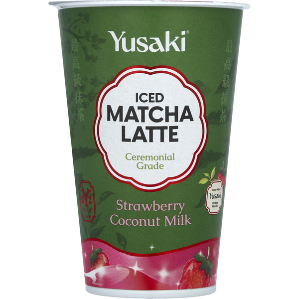 Yusaki Yusaki Iced Matcha Aardbei voorkant