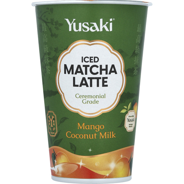 Yusaki Yusaki Iced Matcha Latte Mango voorkant