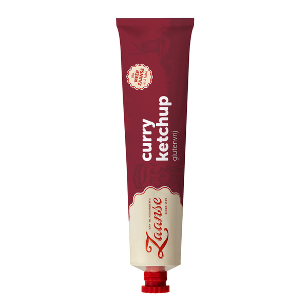Zaanse curry ketchup 190 ml voorkant