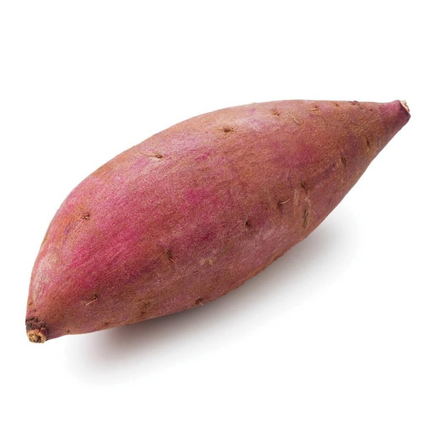 zoete aardappel voorkant