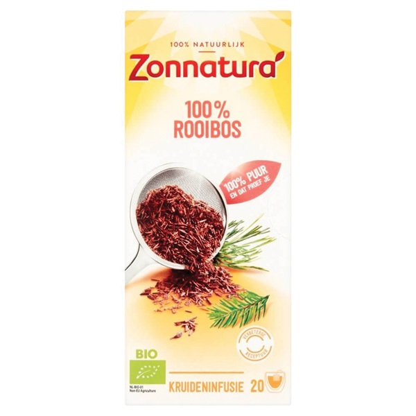SPAR Zonnatura rooibos thee bio je vindt het bij SPAR
