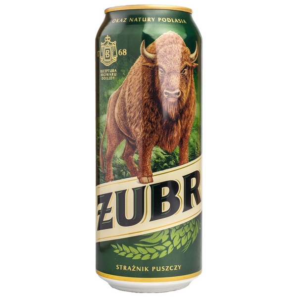 Zubr bier voorkant