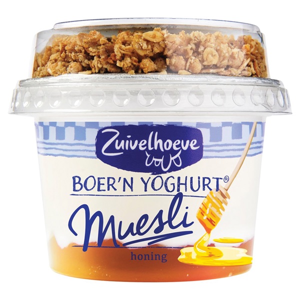 SPAR Zuivelhoeve boer'n yoghurt muesli honing je vindt het bij SPAR