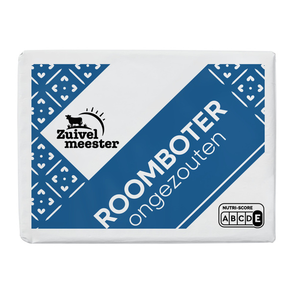 Zuivelmeester roomboter ongezouten voorkant