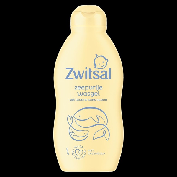 Zwitsal shower gel zeepvrij voorkant