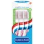 Aquafresh tandenborstel clean & flex medium voorkant