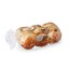 BakkersHart mini rozijnen krentenbollen 9 stuks voorkant
