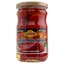 Baktat gegrilde rode paprika voorkant