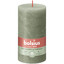 Bolsius stompkaars fresh olive groot voorkant