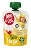 Bonbébé Knijpfruit Appel perzik banaan pouch voorkant