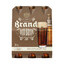 Brand bier oud bruin voorkant