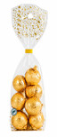 Christmas balls gold voorkant
