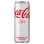 Coca Cola light blik voorkant