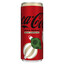 Coca Cola zero caffeïne blik 250 ml voorkant