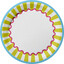 Duni Bord Papier pop stripes voorkant