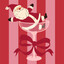 Duni Servetten Merry Santa 3-laags voorkant