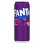 Fanta cassis blik 330 ml voorkant