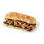 FoodClub warm broodje spicy chicken
 voorkant