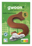 g'woon chocoladeletter melk noot voorkant