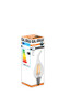 Glow tipkaars e14 dimbaar voorkant